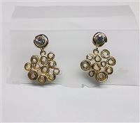 Pendientes Soprana Mujer in Oro Diamante OG 0.18 PIZZO